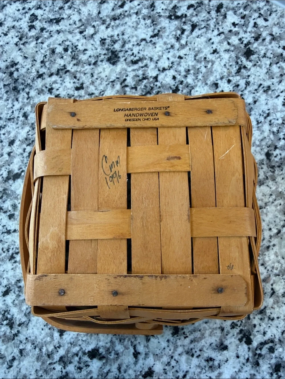 Longaberger natural wood